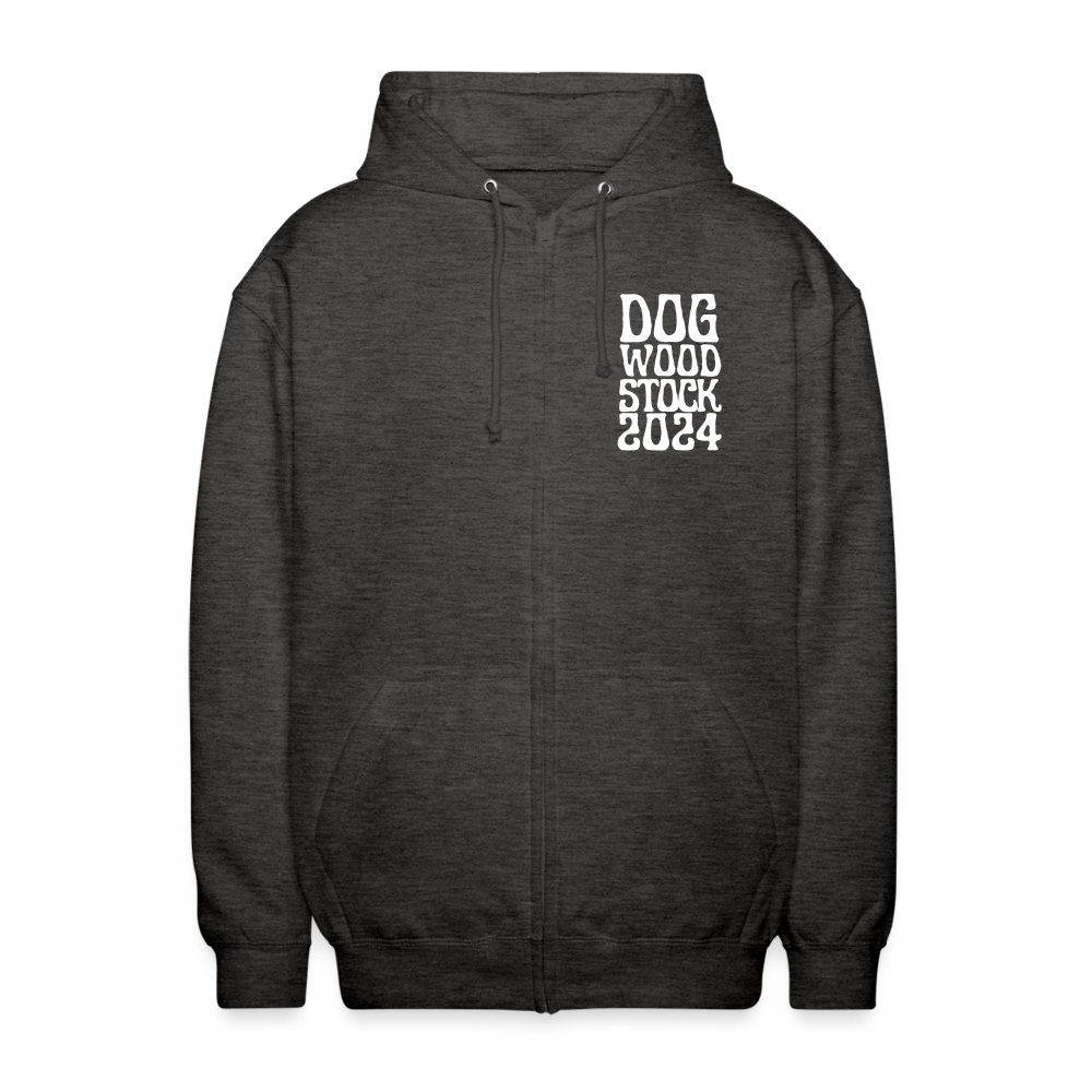 Just Hoods Unisex Kapuzenjacke DogWoodstock Schrift E